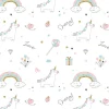Outlet Eenhoorns, regenbogen en glitters Kinderkamer | Dieren