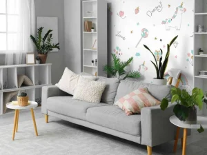 Outlet Eenhoorns, regenbogen en glitters Kinderkamer | Dieren