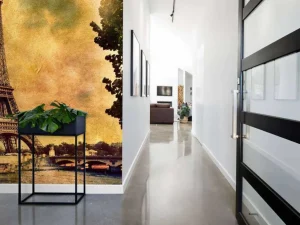 Online Eiffeltoren vintage design fotobehang Gang | Architectuur