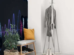 Discount Energieke koptelefoon fotobehang Tienerkamer