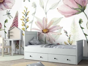 Fashion Fabulous Flowers Kinderkamer | Bloemen
