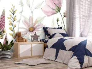 Fashion Fabulous Flowers Kinderkamer | Bloemen