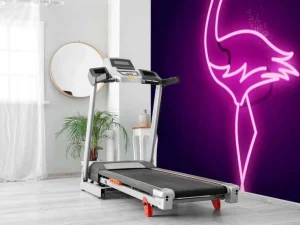 Outlet Flamingo neon pictogram fotobehang Dieren