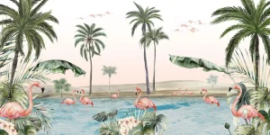 Best Flamingo Oasis Kinderkamer