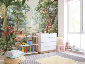 Best Flamingo paradise Kinderkamer | Dieren