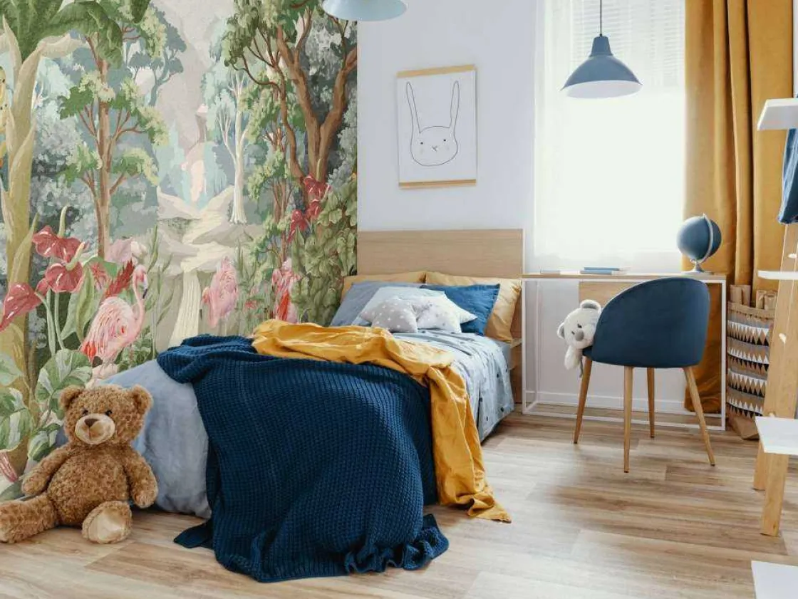 flamingo_paradise_3.webp Best Flamingo paradise Kinderkamer | Dieren