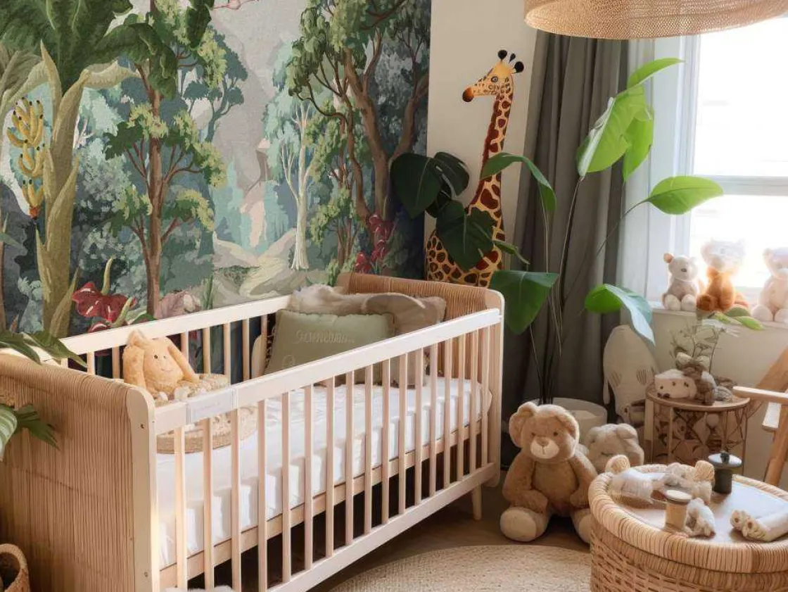 flamingo_paradise_7.webp Best Flamingo paradise Kinderkamer | Dieren