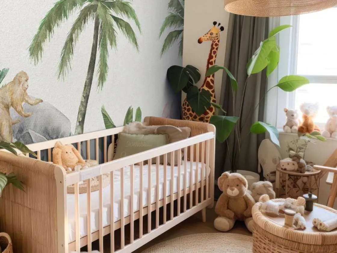 flamingos_en_apen_2.webp Fashion Flamingo's en apen Kinderkamer
