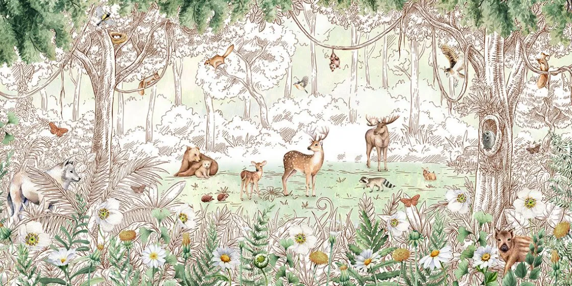 forest_friends__spring_0.webp Best Forest Friends - Spring Kinderkamer