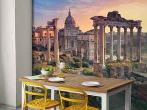 Fashion Forum Romanum in Rome fotobehang Architectuur
