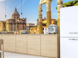 Fashion Forum van Caesar in Rome fotobehang Architectuur