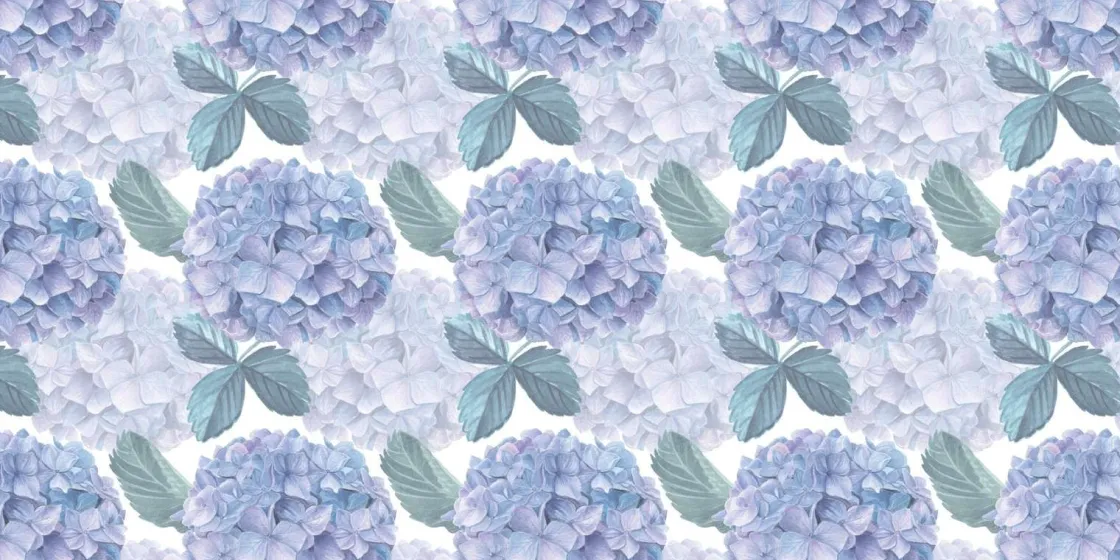 fotobehang__dauwdruppel_h_0.webp Discount Fotobehang - Dauwdruppel Hortensia's Bloemen