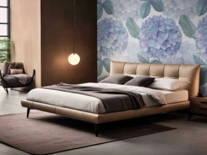 Discount Fotobehang - Dauwdruppel Hortensia's Bloemen