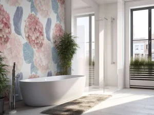 Outlet Fotobehang - Herfst Hortensia Harmonie Bloemen