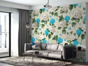 Discount Fotobehang - Lente Bries Hydrangea Bloemen