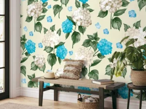 Discount Fotobehang - Lente Bries Hydrangea Bloemen