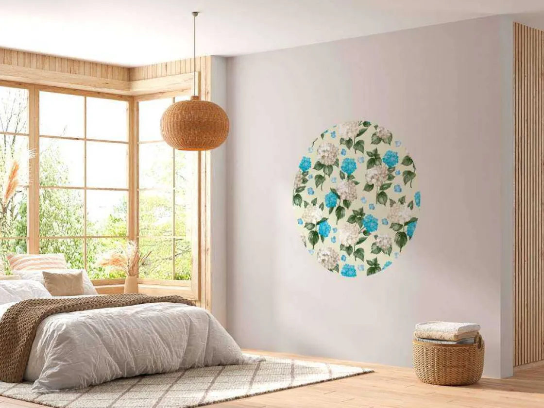 fotobehang__lente_bries_h_6.webp Discount Fotobehang - Lente Bries Hydrangea Bloemen