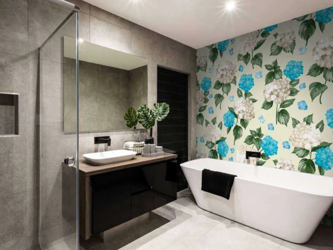 fotobehang__lente_bries_h_8.webp Discount Fotobehang - Lente Bries Hydrangea Bloemen