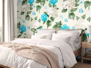 Discount Fotobehang - Lente Bries Hydrangea Bloemen