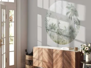 Outlet Fotobehang - Mistige Jungleochtend Kinderkamer | Natuur