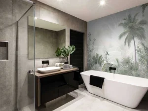 Outlet Fotobehang - Mistige Jungleochtend Kinderkamer | Natuur