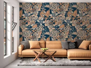 New Fotobehang - Nachttuin Bloesempracht Bloemen