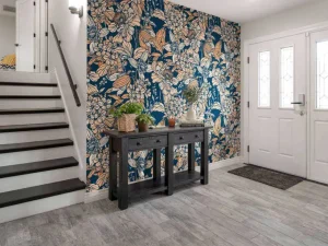 New Fotobehang - Nachttuin Bloesempracht Bloemen