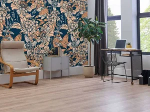 New Fotobehang - Nachttuin Bloesempracht Bloemen