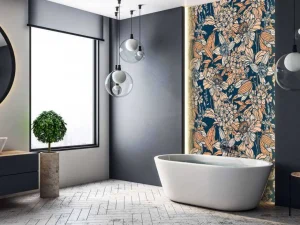 New Fotobehang - Nachttuin Bloesempracht Bloemen