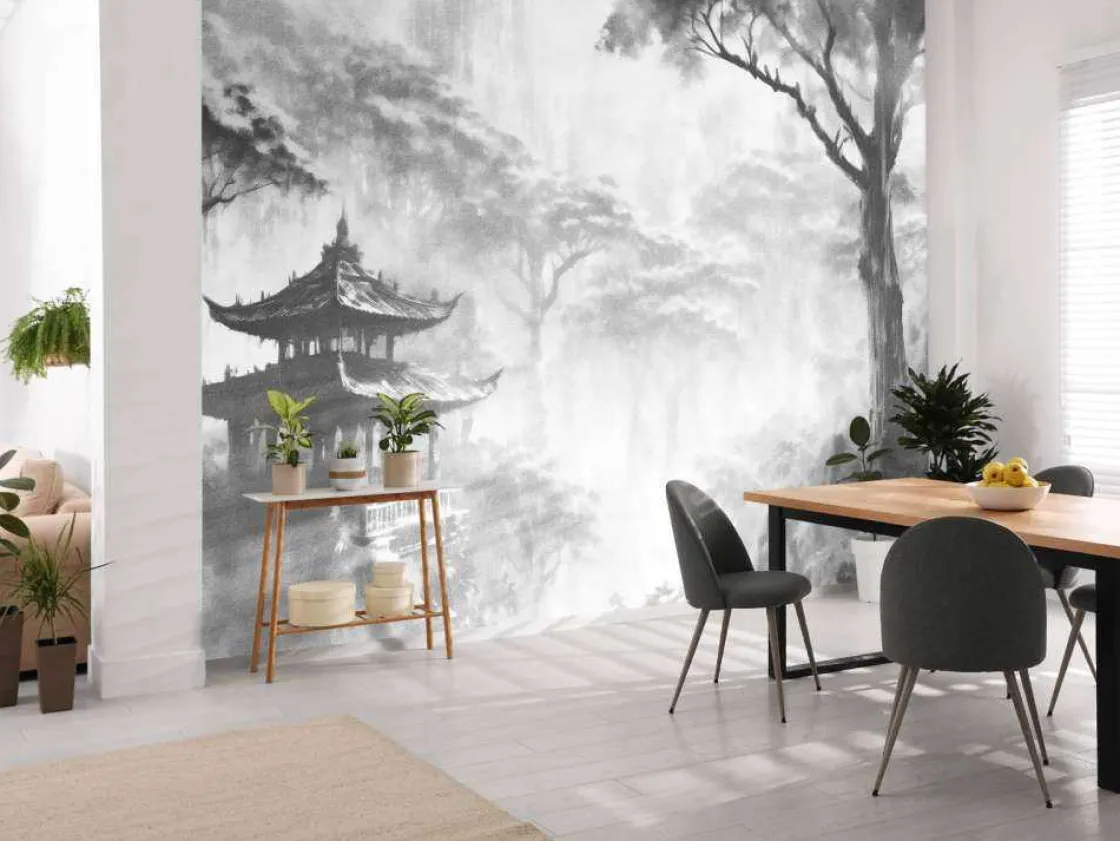 fotobehang__nevelig_ooste_3-2.webp New Fotobehang - Nevelig Oosters Paviljoen Landschappen