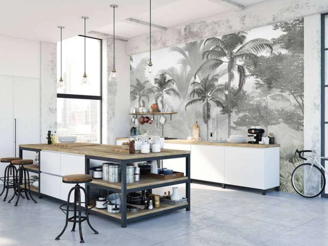 fotobehang__nevelig_palmb_6.webp New Fotobehang - Nevelig Palmbos Kinderkamer | Natuur