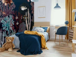 Best Fotobehang - Sir Edwards - Roaring Reef - Blue Kinderkamer