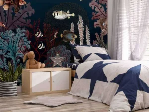 Best Fotobehang - Sir Edwards - Roaring Reef - Blue Kinderkamer