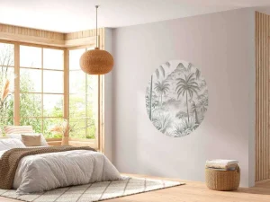 Best Fotobehang - Tropische Bergoase, groen Landschappen