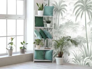 Best Fotobehang - Tropische Bergoase, groen Landschappen