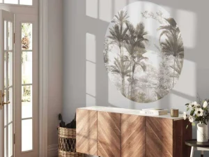 Hot Fotobehang - Zonlicht door Palmen Kinderkamer | Natuur