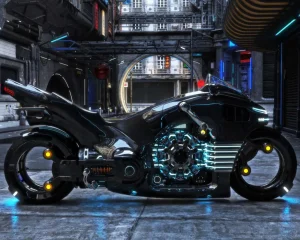 New Futuristische motor design fotobehang Tienerkamer | Transport