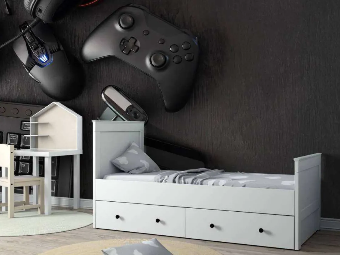 game_accessoires_fotobeha_7.webp Clearance Game accessoires fotobehang Tienerkamer | Computerkamer