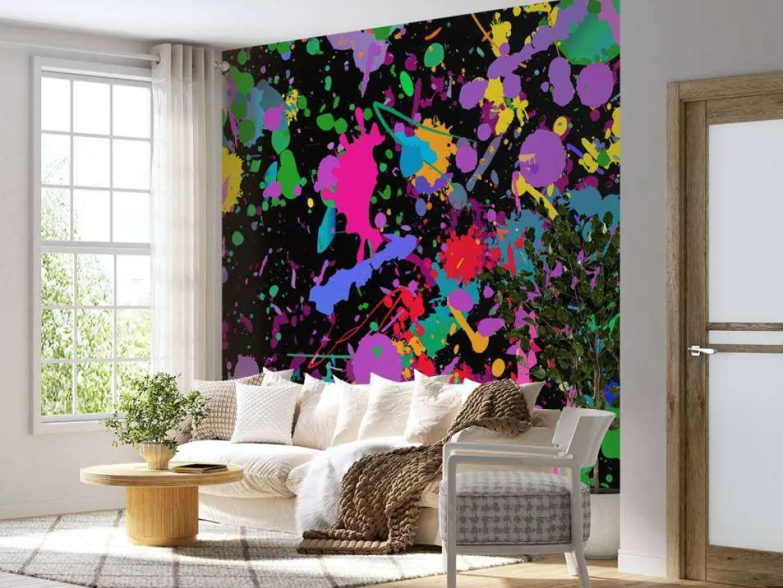 gekleurde_splash_graffiti_2.webp Clearance Gekleurde splash graffiti fotobehang Tienerkamer | Kunst & Design
