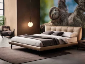 Fashion Gelukkige luiaard in het oerwoud fotobehang Dieren