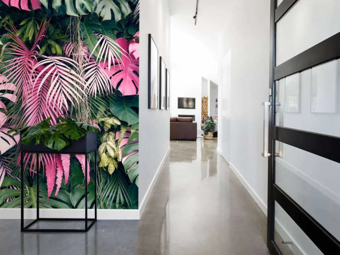 gevarieerde_en_kleurrijke_4.webp Clearance Gevarieerde en kleurrijke bladeren fotobehang Tienerkamer | Bloemen