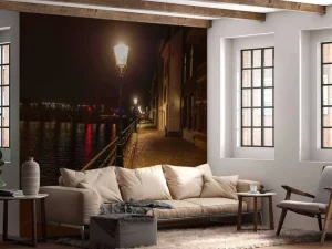Clearance Gezellig straatje in Maastricht fotobehang Steden | Architectuur