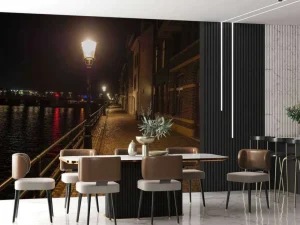 Clearance Gezellig straatje in Maastricht fotobehang Steden | Architectuur