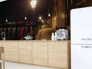 Clearance Gezellig straatje in Maastricht fotobehang Steden | Architectuur