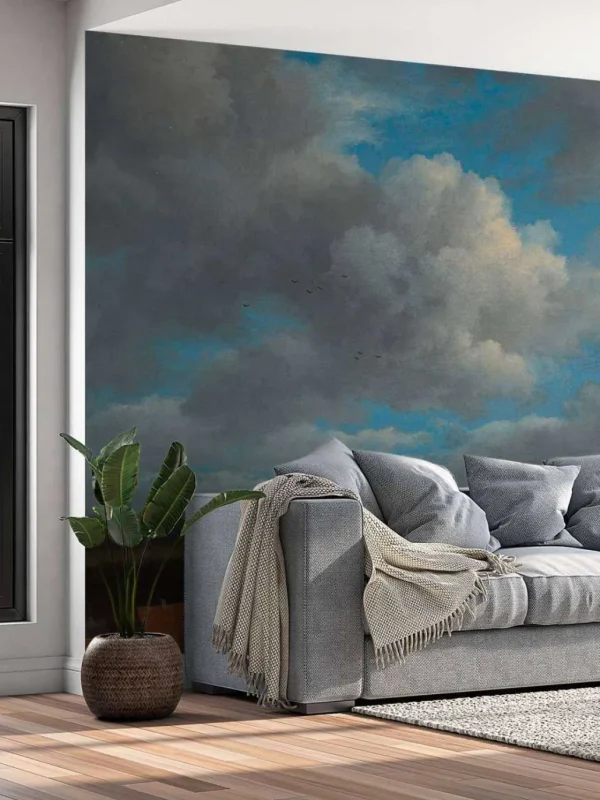 Fashion Gezicht op Haarlem uit het noordwesten fotobehang Kunst & Design