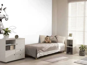 Hot Giraffe tekening fotobehang Babykamer | Dieren