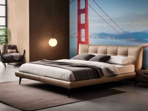 Fashion Golden Gate Bridge verlicht fotobehang Architectuur
