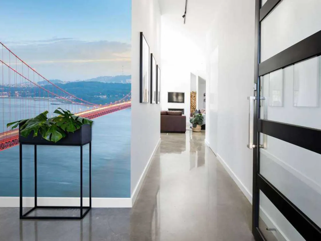 golden_gate_bridge_verlic_4.webp Fashion Golden Gate Bridge verlicht fotobehang Architectuur