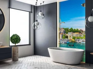 Fashion Golden Horn Bay in Istanbul fotobehang Architectuur