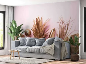 Fashion Goud fruit en bladeren fotobehang Tienerkamer | Keuken
